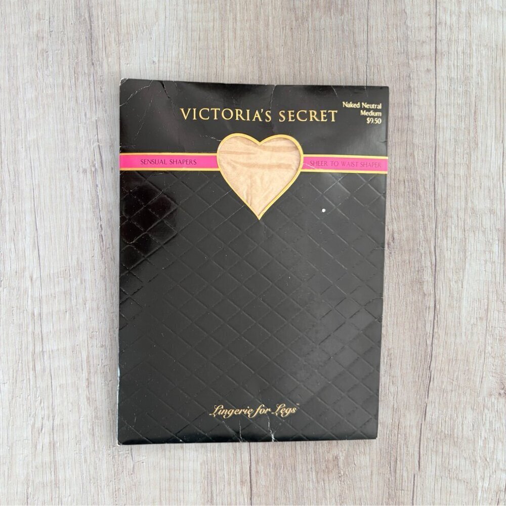 Victoria’s Secret Sensual Shapers Sheer to Waist Shaper Naked Neutral Medium Vtg